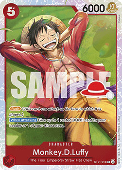 Monkey luffy - monkey.d.luffy, (st21-014)
