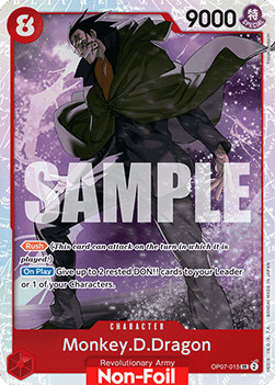 Monkey dragon - monkey.d.dragon, (op07-015)