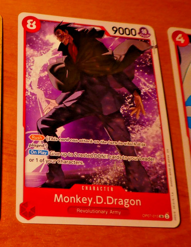 One piece english card - one,