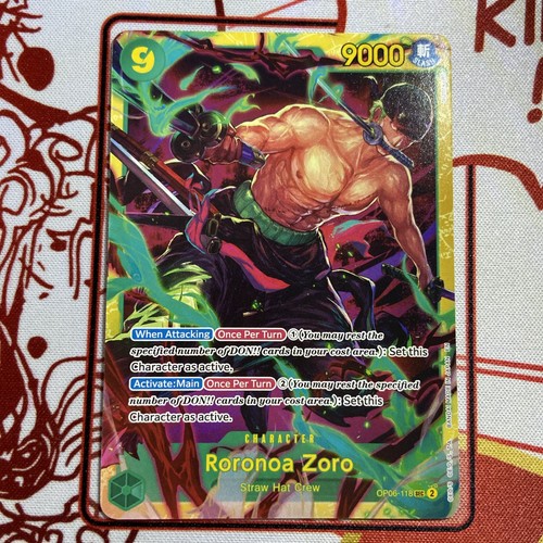 One piece carta - one, zoro